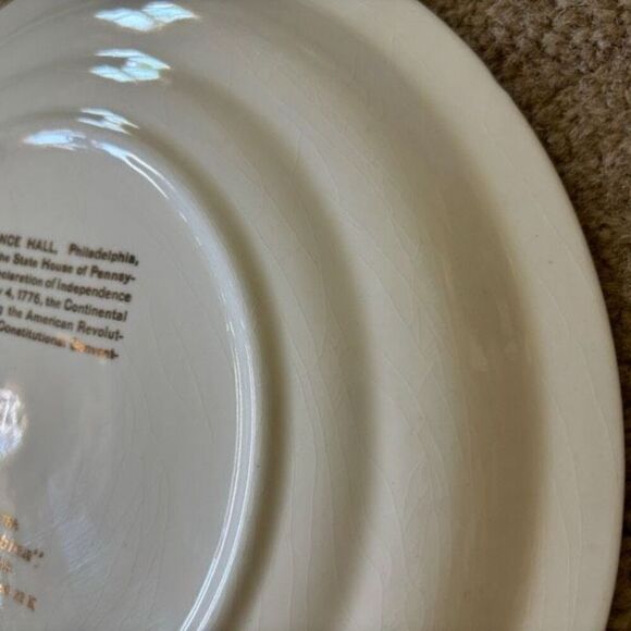 Postmasters Of The U.S. Golden Anniversary Collectors Plate 1954 - Picture 7 of 7